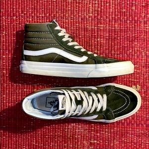 Grape Leaf Hightop Vans